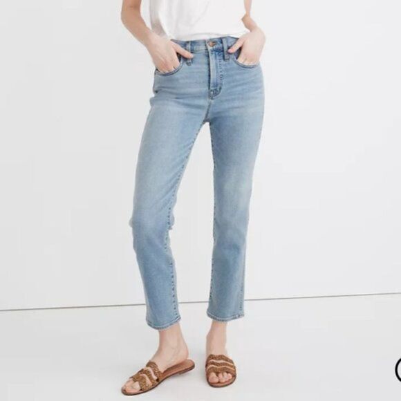 Madewell Denim - NEW Madewell Supersoft Stovepipe Jeans Plattwood, size 24